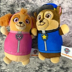Paw‎ Patrol Plush Bundle Skye & Chase Nickelodeon Squishmallows